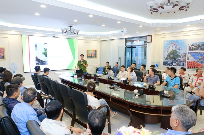 CADI-SUN tập huấn phòng cháy chữa cháy, nâng cao kỹ năng ứng phó cho CBNV